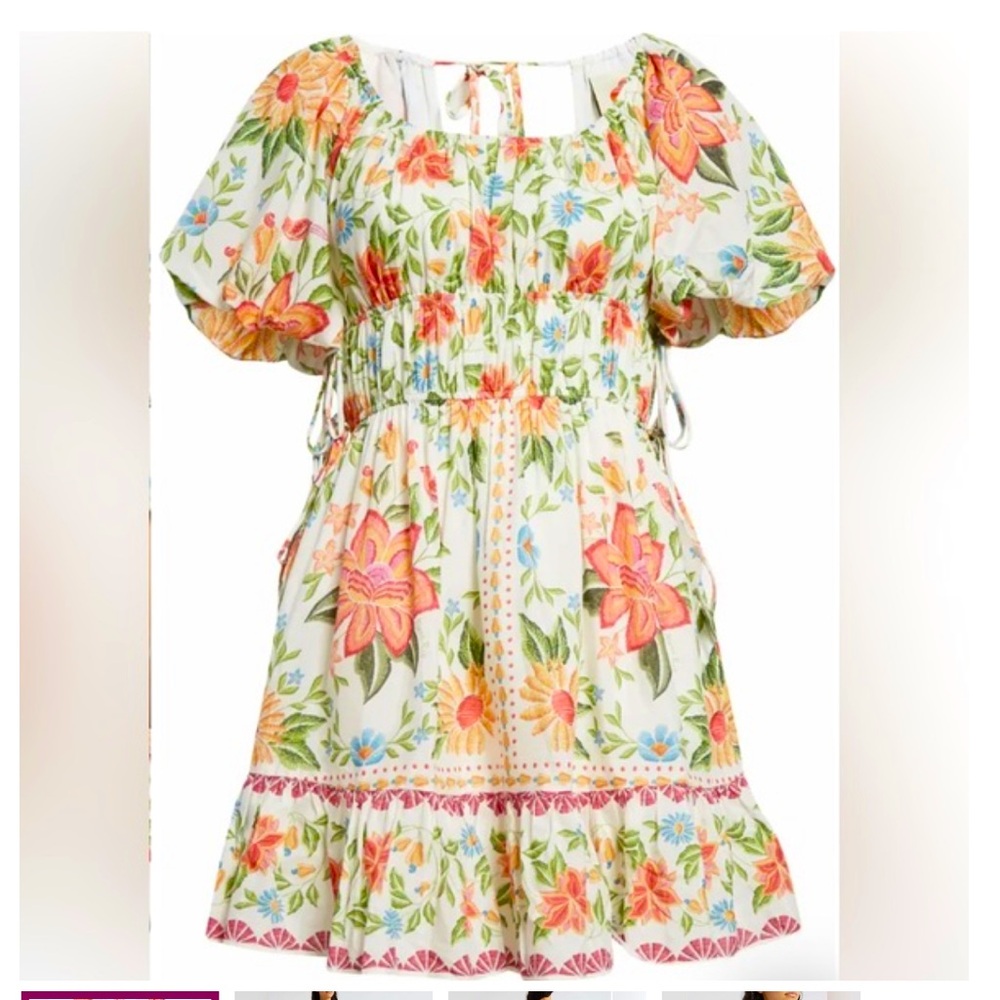 FARM Rio Floral Mini Dress - Multicolor